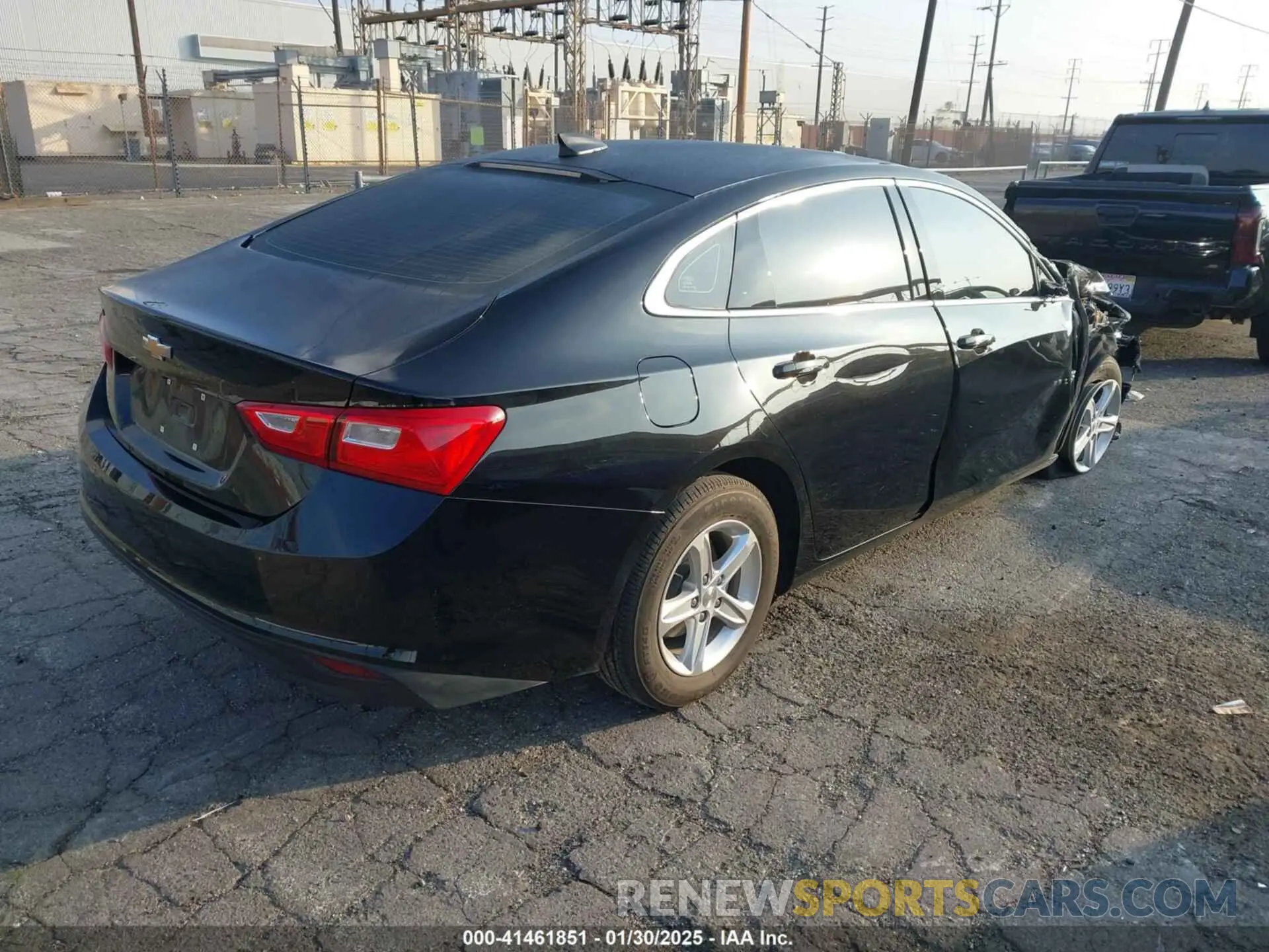4 fotografías del automóvil dañado 1G1ZB5ST0PF124615 CHEVROLET MALIBU 2023