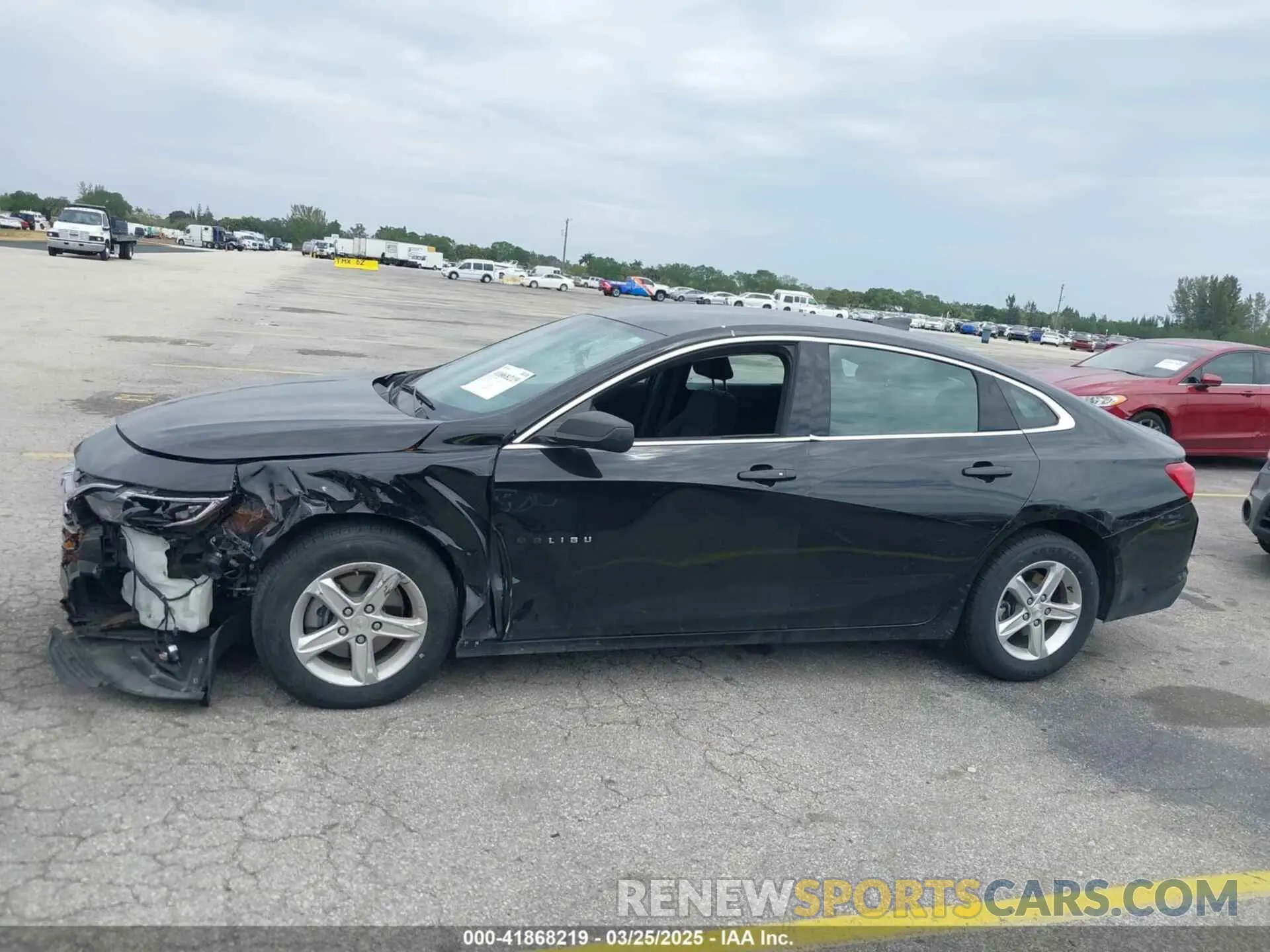 14 fotografías del automóvil dañado 1G1ZB5ST0PF124937 CHEVROLET MALIBU 2023