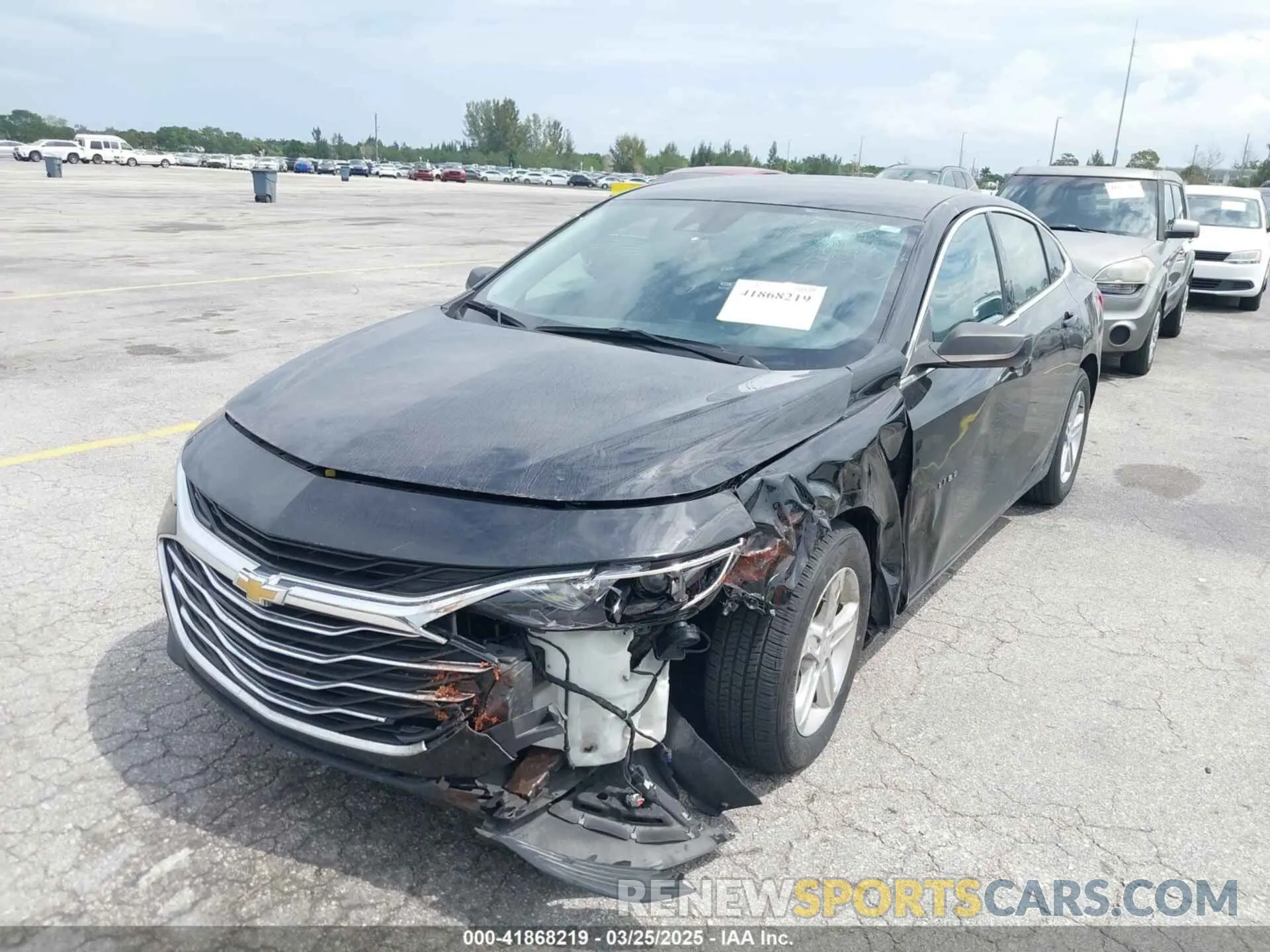 6 fotografías del automóvil dañado 1G1ZB5ST0PF124937 CHEVROLET MALIBU 2023