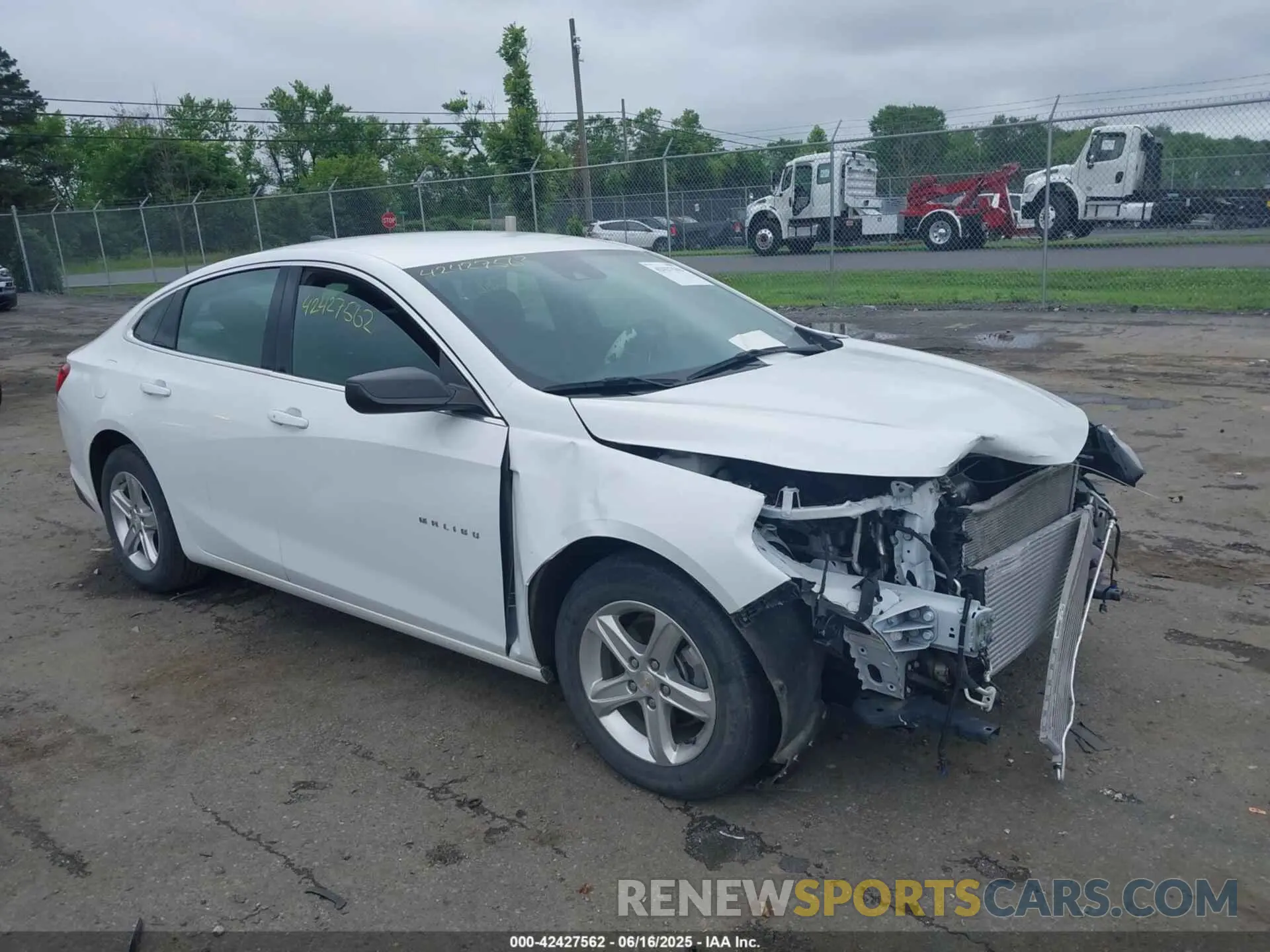 1 fotografías del automóvil dañado 1G1ZB5ST4PF115593 CHEVROLET MALIBU 2023