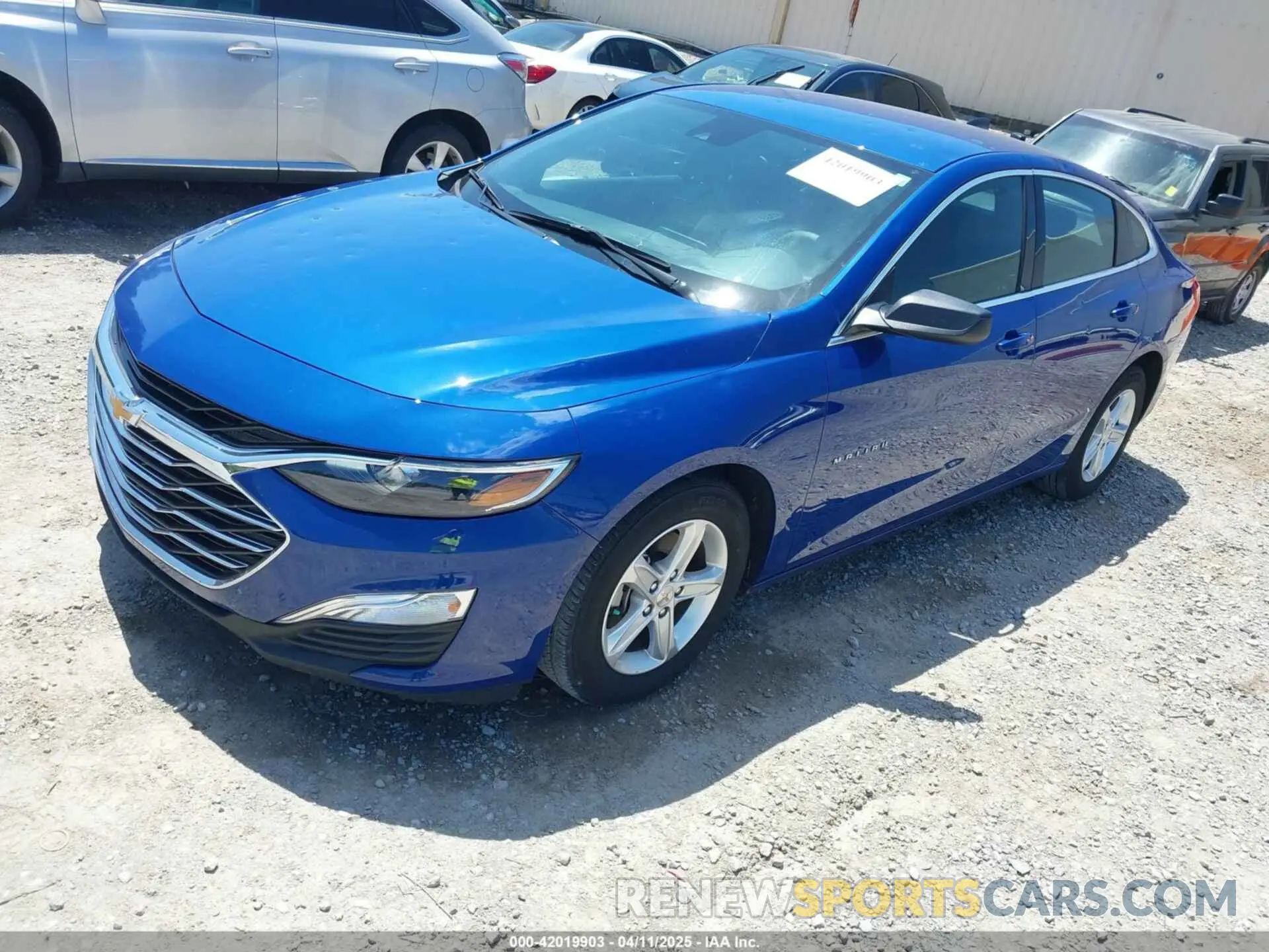 2 fotografías del automóvil dañado 1G1ZB5ST4PF243655 CHEVROLET MALIBU 2023