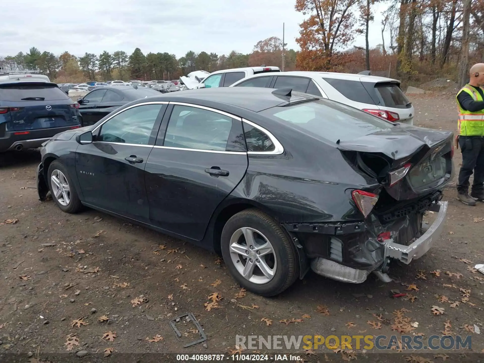 14 fotografías del automóvil dañado 1G1ZB5ST9PF252092 CHEVROLET MALIBU 2023