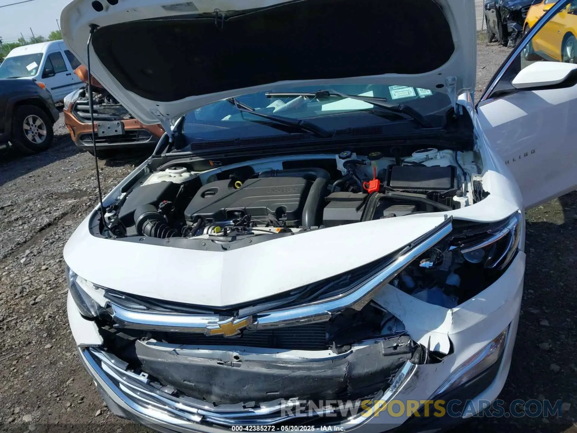 10 fotografías del automóvil dañado 1G1ZC5ST2PF147696 CHEVROLET MALIBU 2023