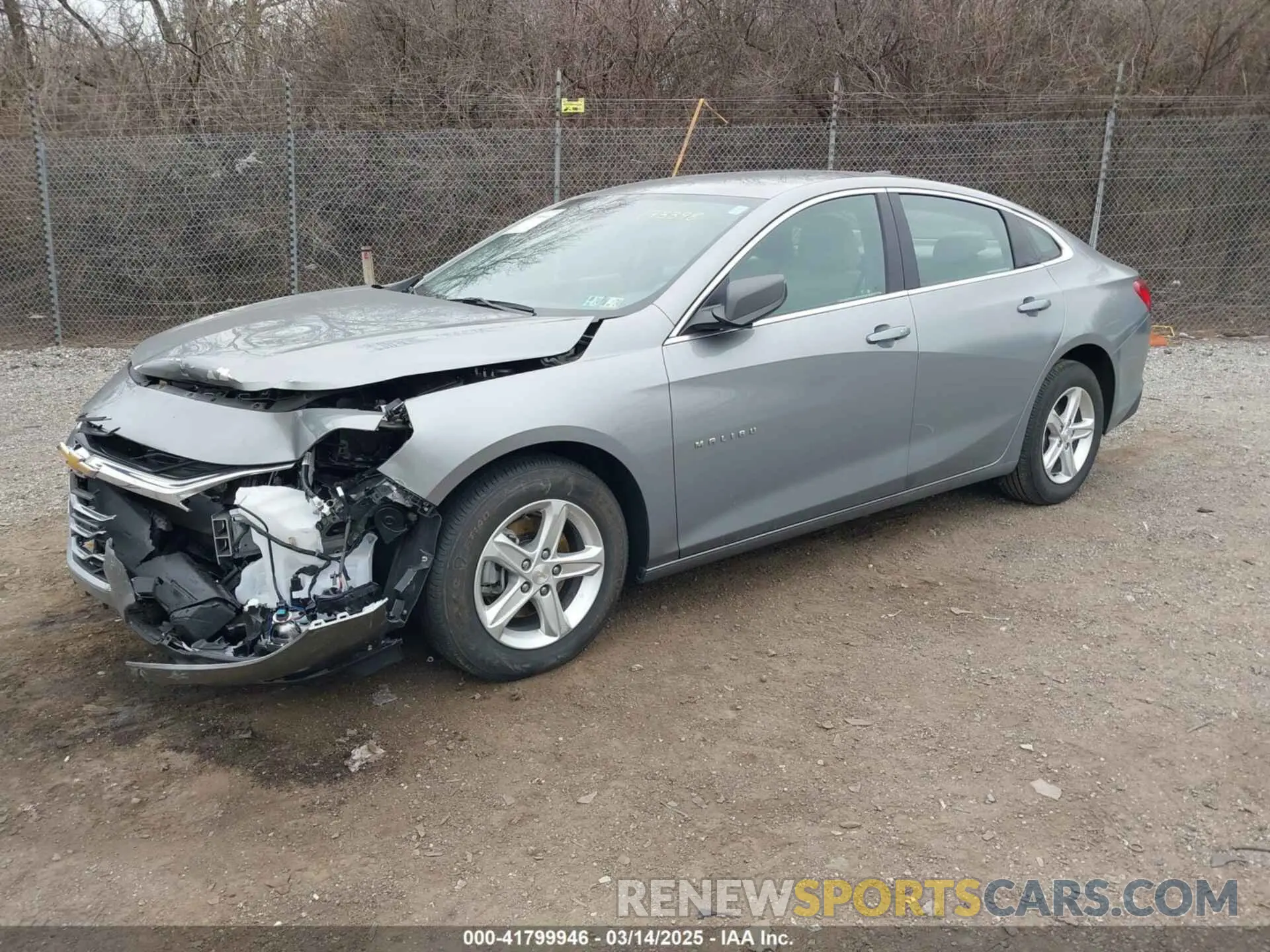 2 fotografías del automóvil dañado 1G1ZC5ST3PF173398 CHEVROLET MALIBU 2023