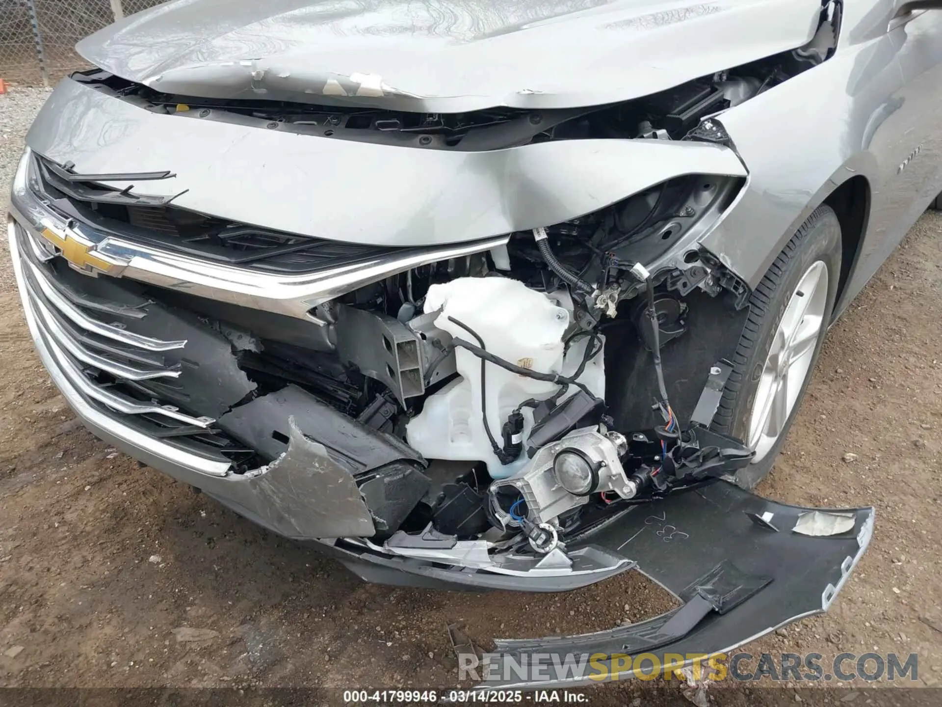 6 fotografías del automóvil dañado 1G1ZC5ST3PF173398 CHEVROLET MALIBU 2023