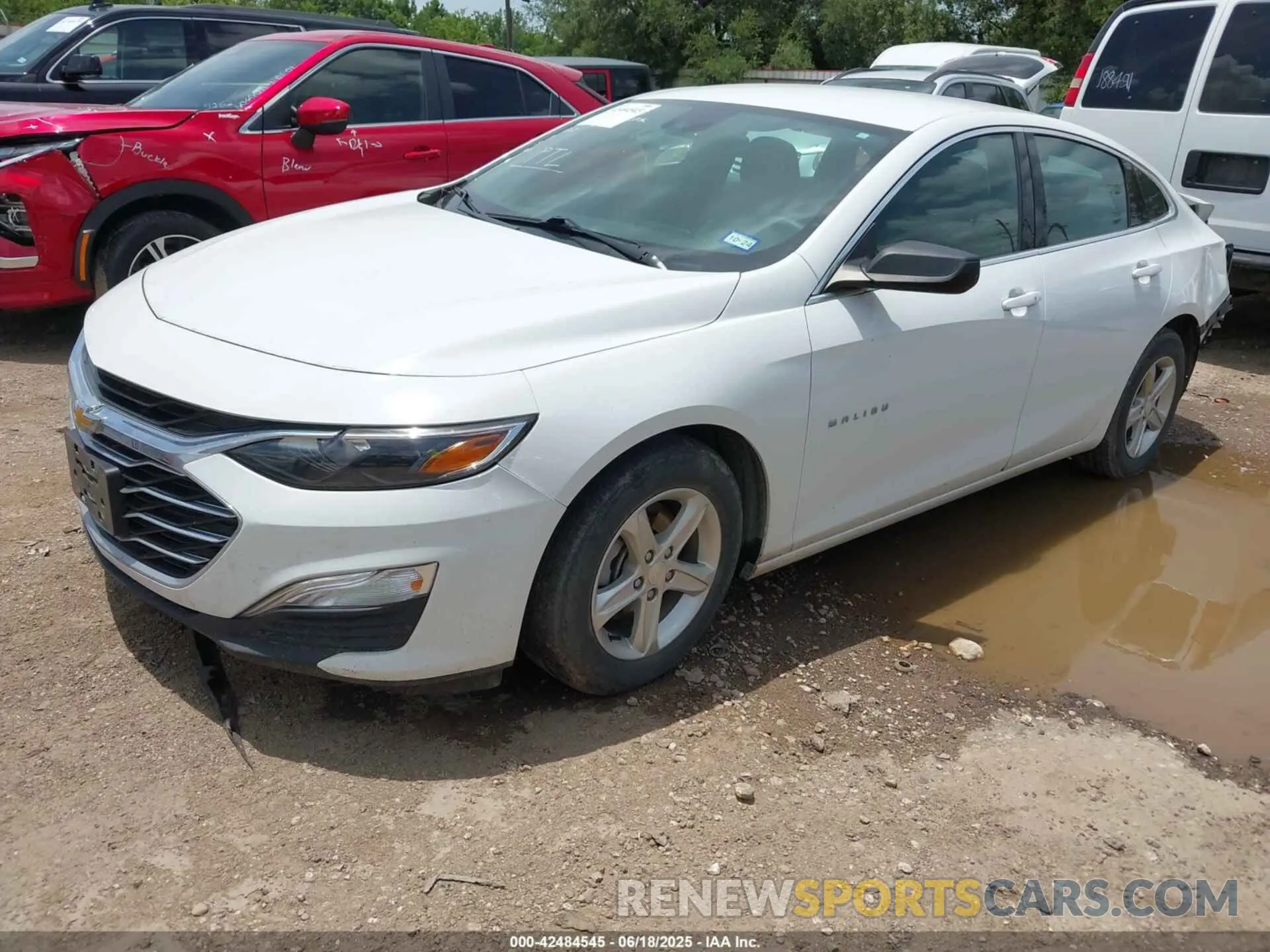 2 fotografías del automóvil dañado 1G1ZC5ST5PF118435 CHEVROLET MALIBU 2023