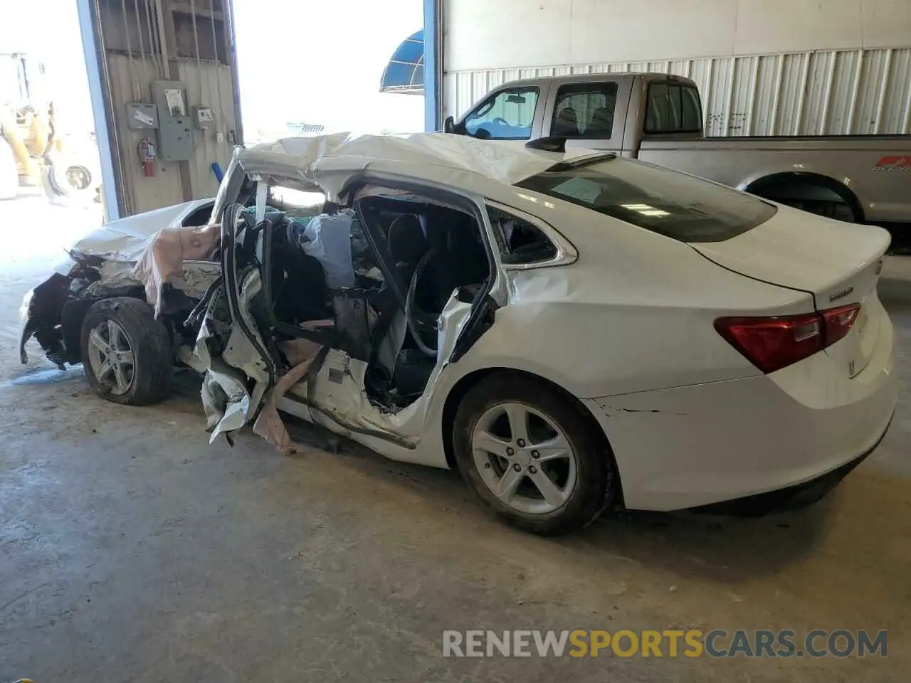 2 fotografías del automóvil dañado 1G1ZC5ST5PF129290 CHEVROLET MALIBU 2023