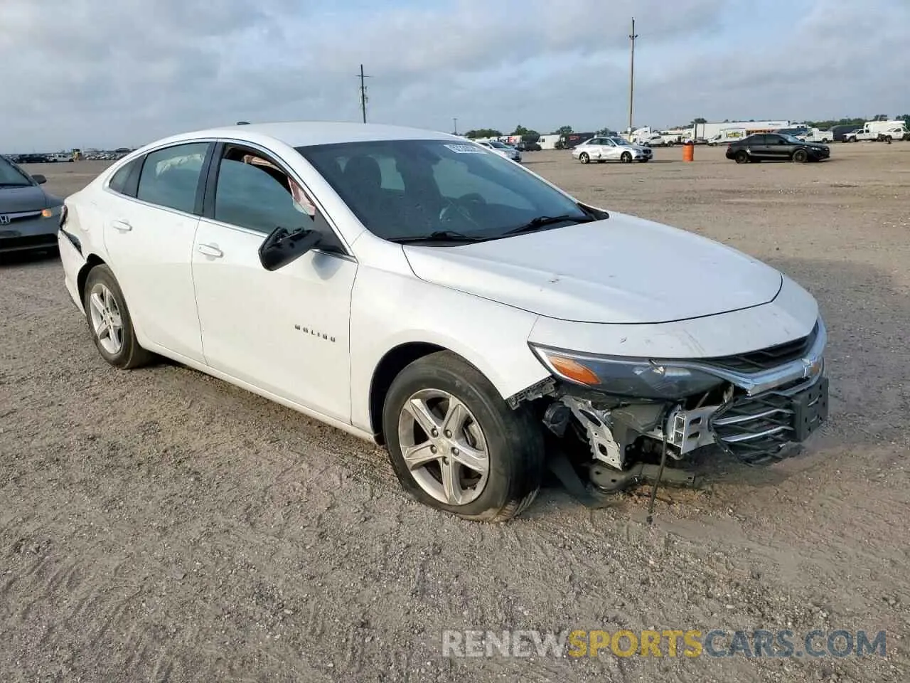 4 fotografías del automóvil dañado 1G1ZC5ST6PF233433 CHEVROLET MALIBU 2023