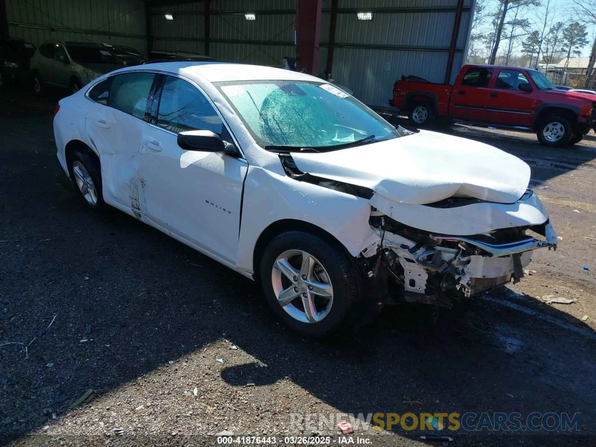 1 fotografías del automóvil dañado 1G1ZC5ST8PF156239 CHEVROLET MALIBU 2023
