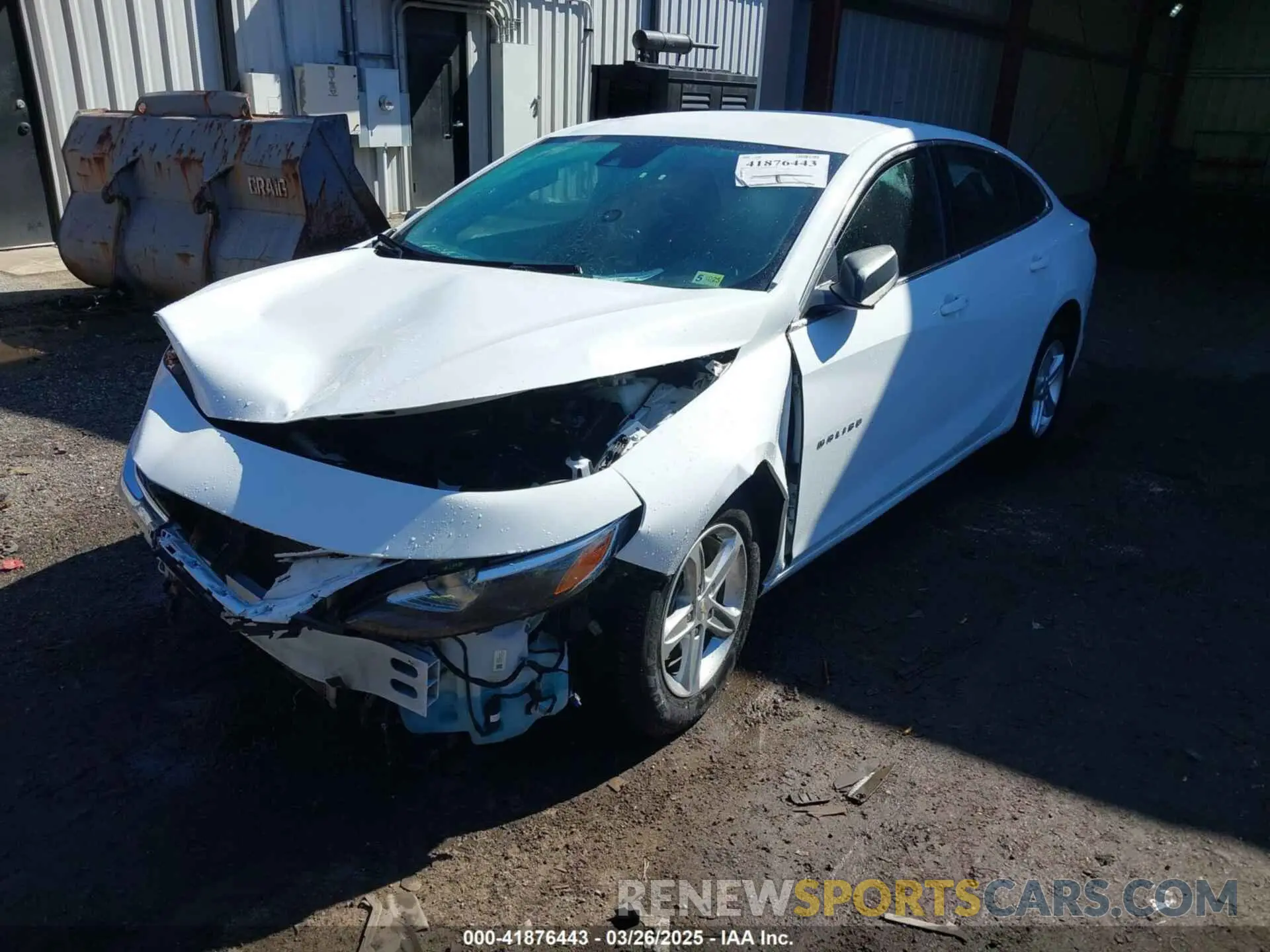2 fotografías del automóvil dañado 1G1ZC5ST8PF156239 CHEVROLET MALIBU 2023