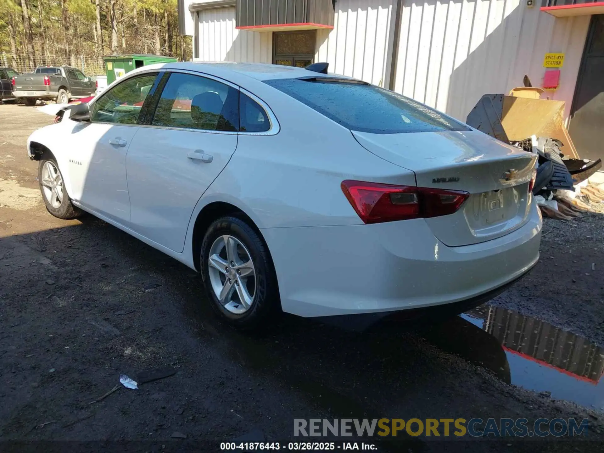 3 fotografías del automóvil dañado 1G1ZC5ST8PF156239 CHEVROLET MALIBU 2023
