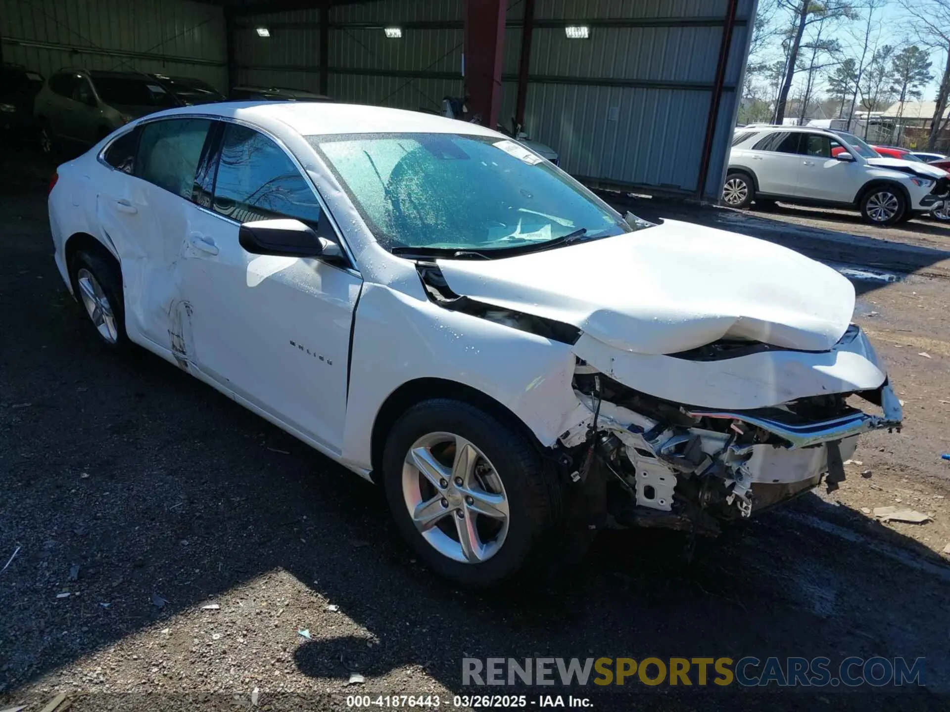6 fotografías del automóvil dañado 1G1ZC5ST8PF156239 CHEVROLET MALIBU 2023