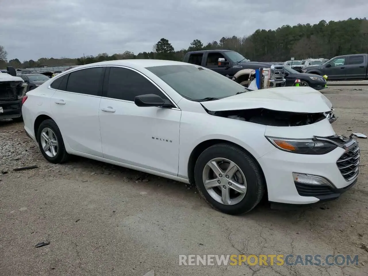 4 fotografías del automóvil dañado 1G1ZC5ST9PF115294 CHEVROLET MALIBU 2023