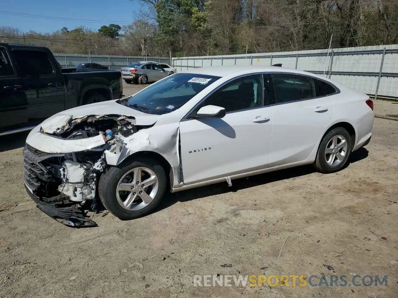 1 fotografías del automóvil dañado 1G1ZC5ST9PF150479 CHEVROLET MALIBU 2023