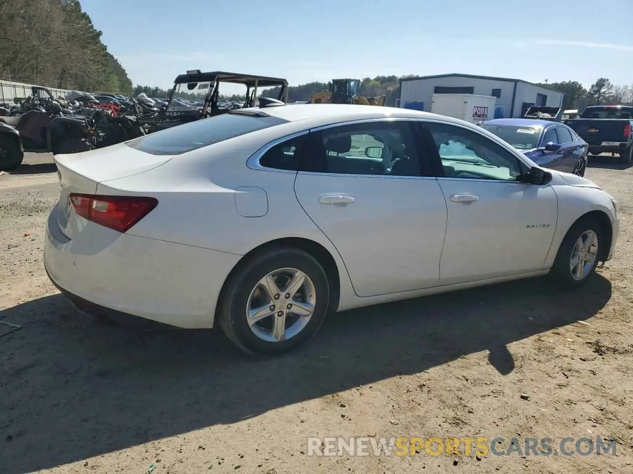 3 fotografías del automóvil dañado 1G1ZC5ST9PF150479 CHEVROLET MALIBU 2023