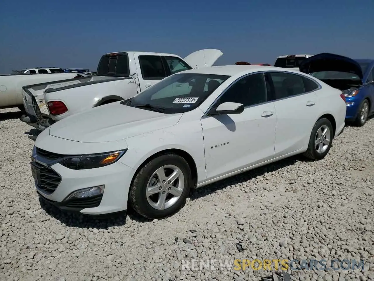 1 fotografías del automóvil dañado 1G1ZC5ST9PF153169 CHEVROLET MALIBU 2023
