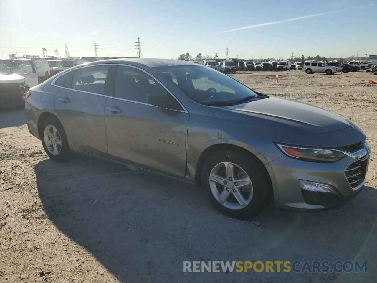 4 fotografías del automóvil dañado 1G1ZC5ST9PF163524 CHEVROLET MALIBU 2023