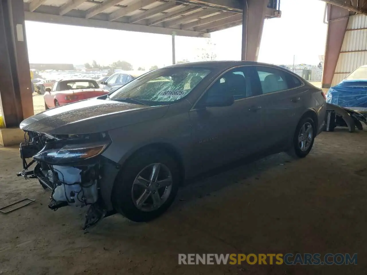 1 fotografías del automóvil dañado 1G1ZC5STXPF152709 CHEVROLET MALIBU 2023