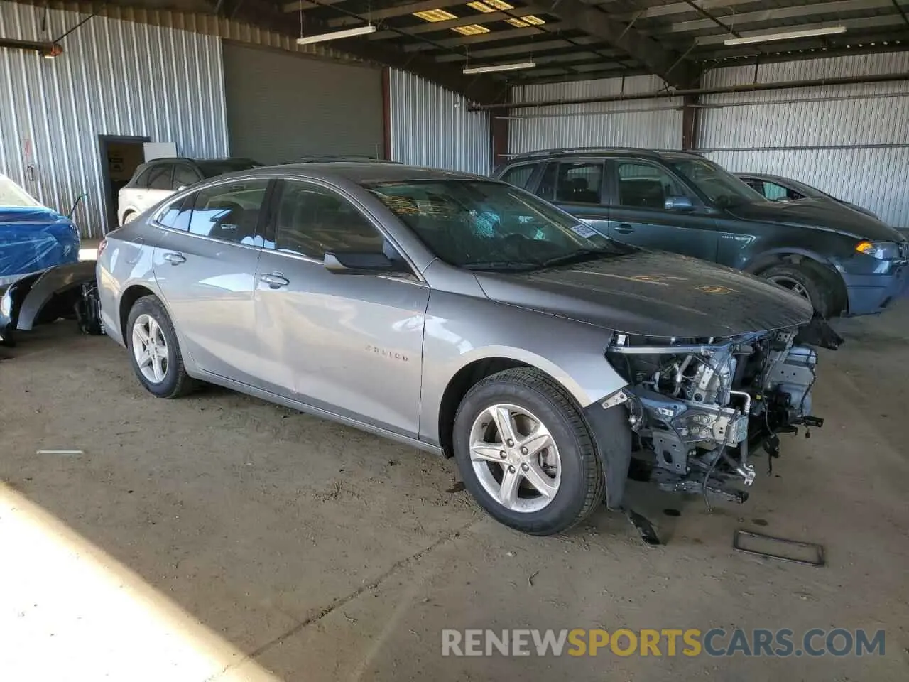 4 fotografías del automóvil dañado 1G1ZC5STXPF152709 CHEVROLET MALIBU 2023