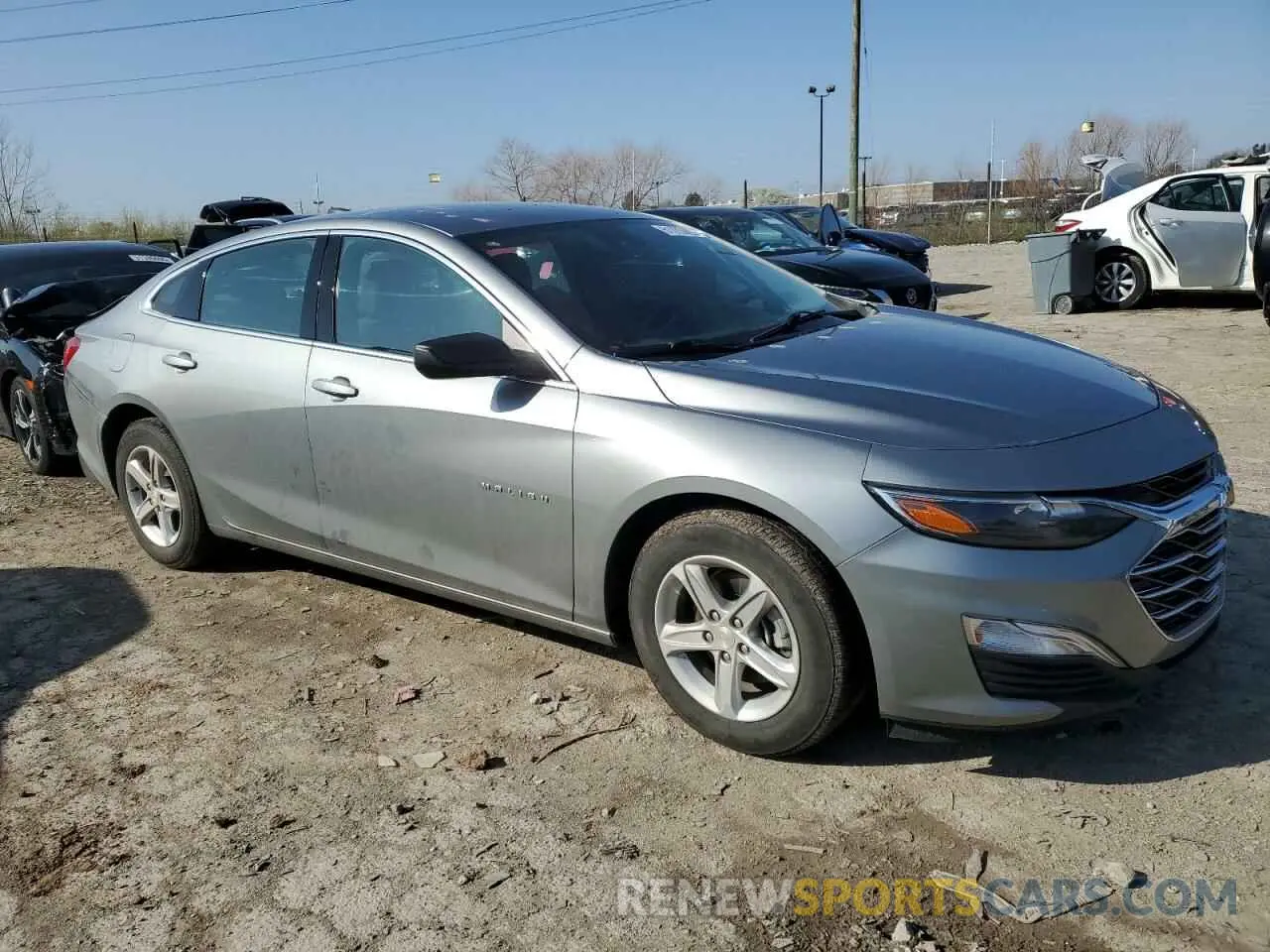 4 fotografías del automóvil dañado 1G1ZC5STXPF156517 CHEVROLET MALIBU 2023