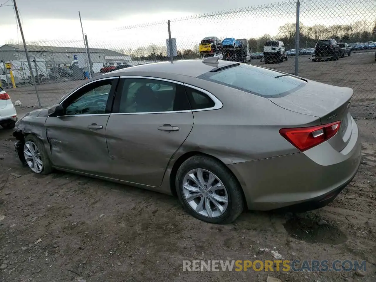 2 fotografías del automóvil dañado 1G1ZD5ST0PF137410 CHEVROLET MALIBU 2023