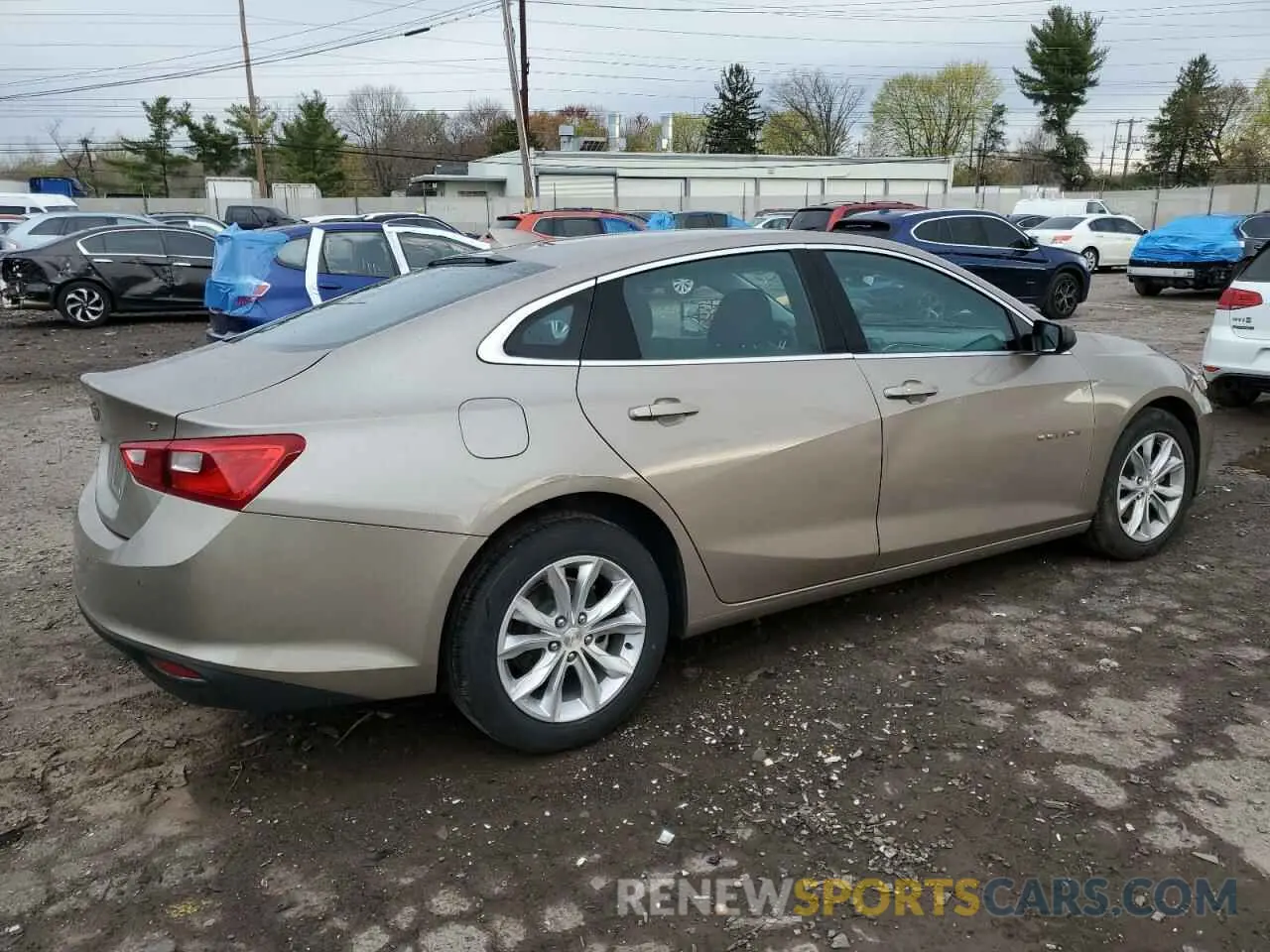 3 fotografías del automóvil dañado 1G1ZD5ST0PF137410 CHEVROLET MALIBU 2023