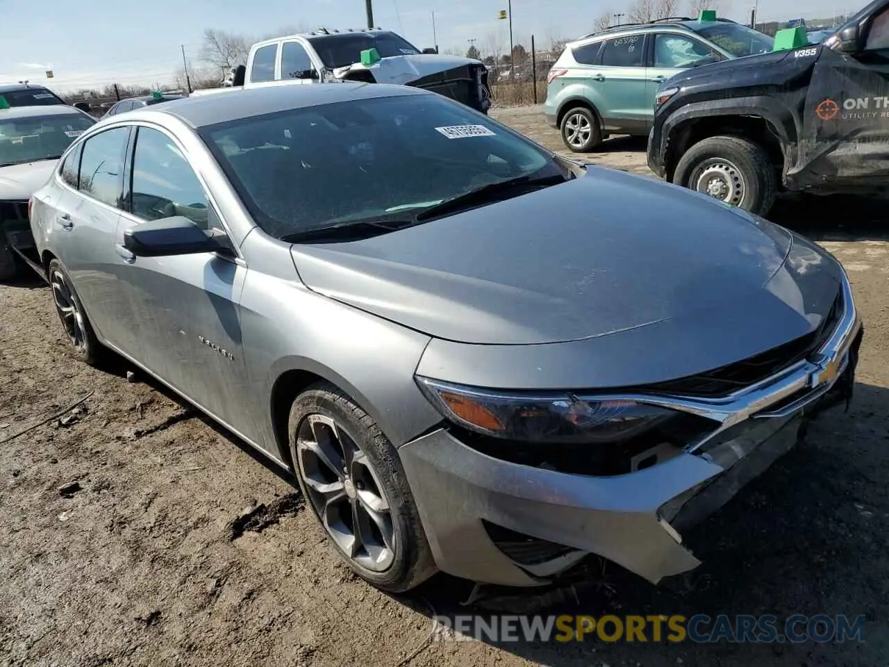 4 fotografías del automóvil dañado 1G1ZD5ST0PF145054 CHEVROLET MALIBU 2023