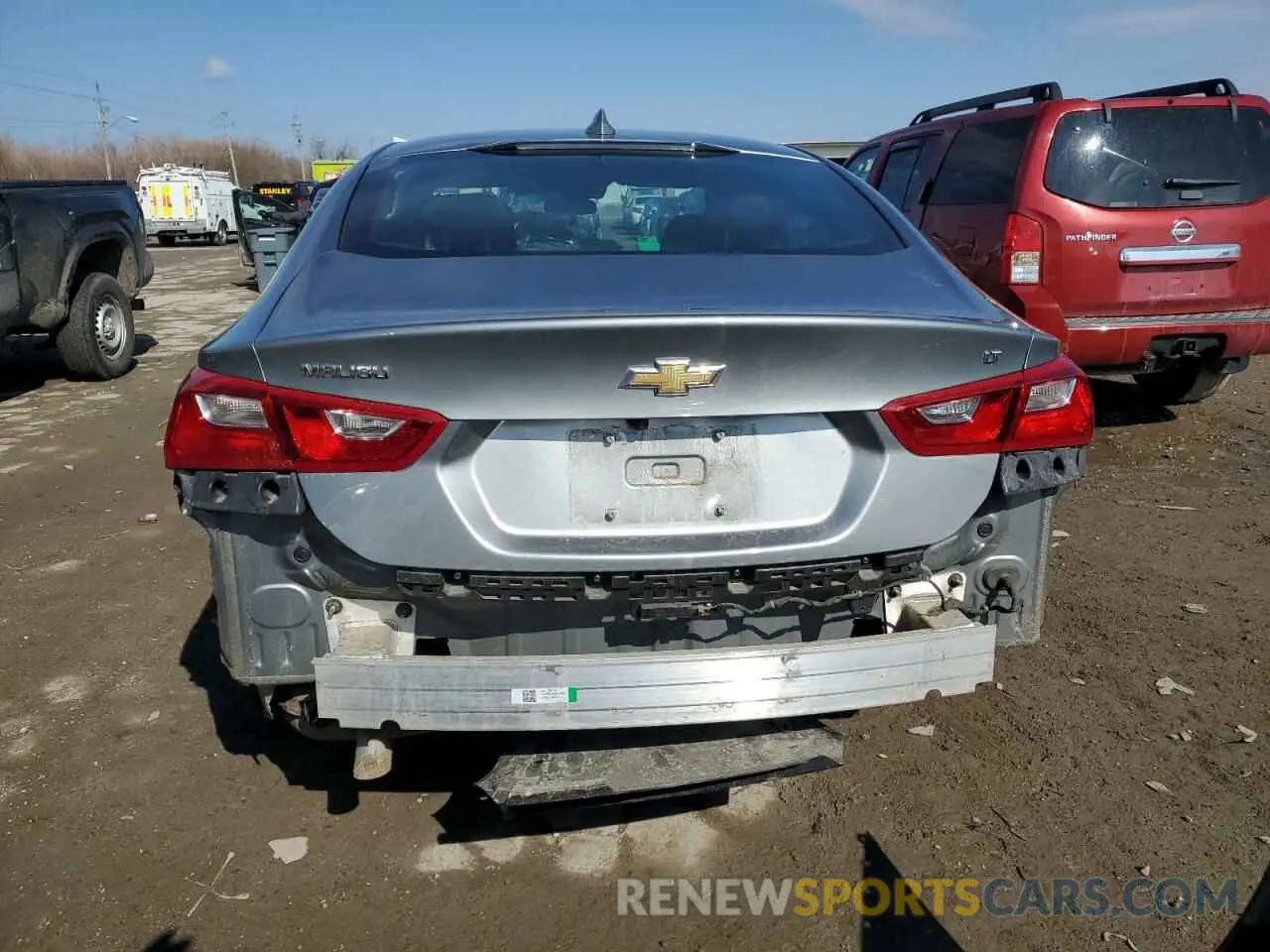 6 fotografías del automóvil dañado 1G1ZD5ST0PF145054 CHEVROLET MALIBU 2023