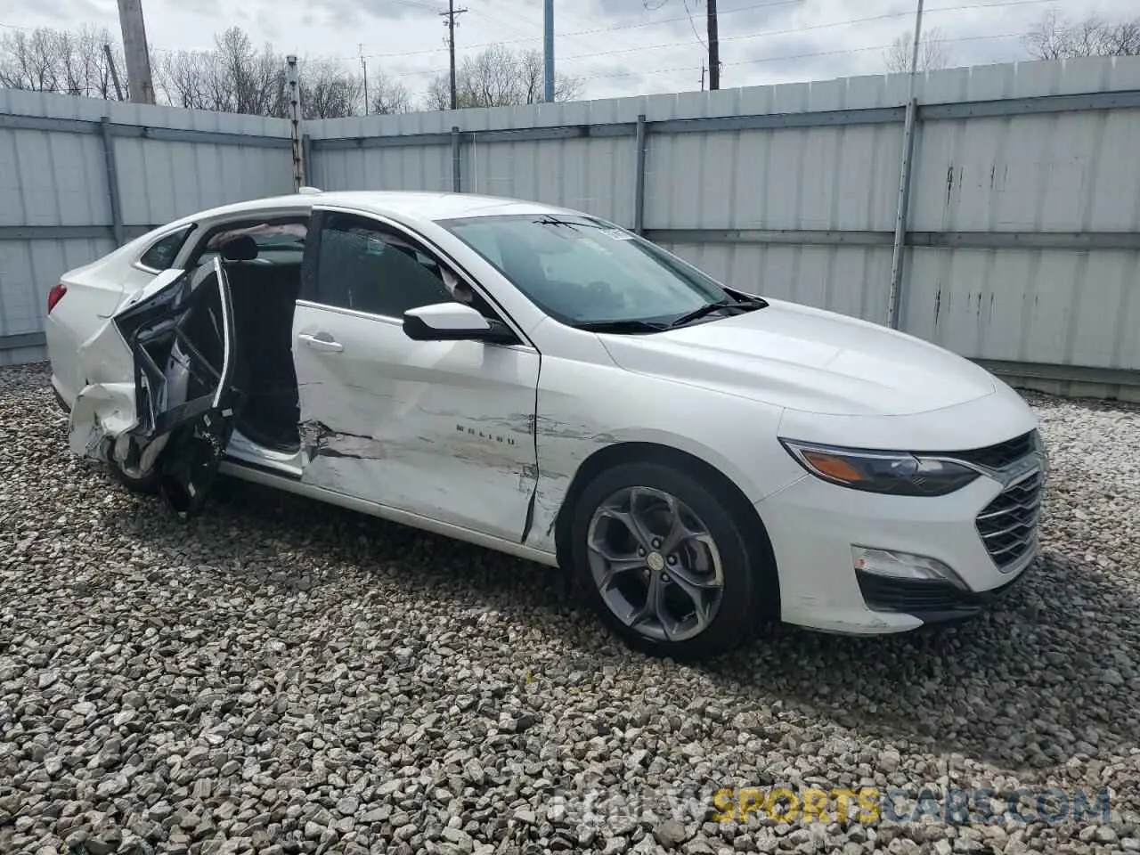 4 fotografías del automóvil dañado 1G1ZD5ST0PF161237 CHEVROLET MALIBU 2023