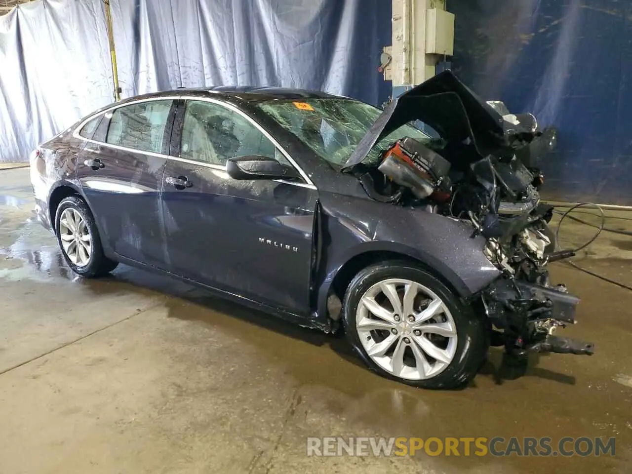 4 fotografías del automóvil dañado 1G1ZD5ST0PF161609 CHEVROLET MALIBU 2023