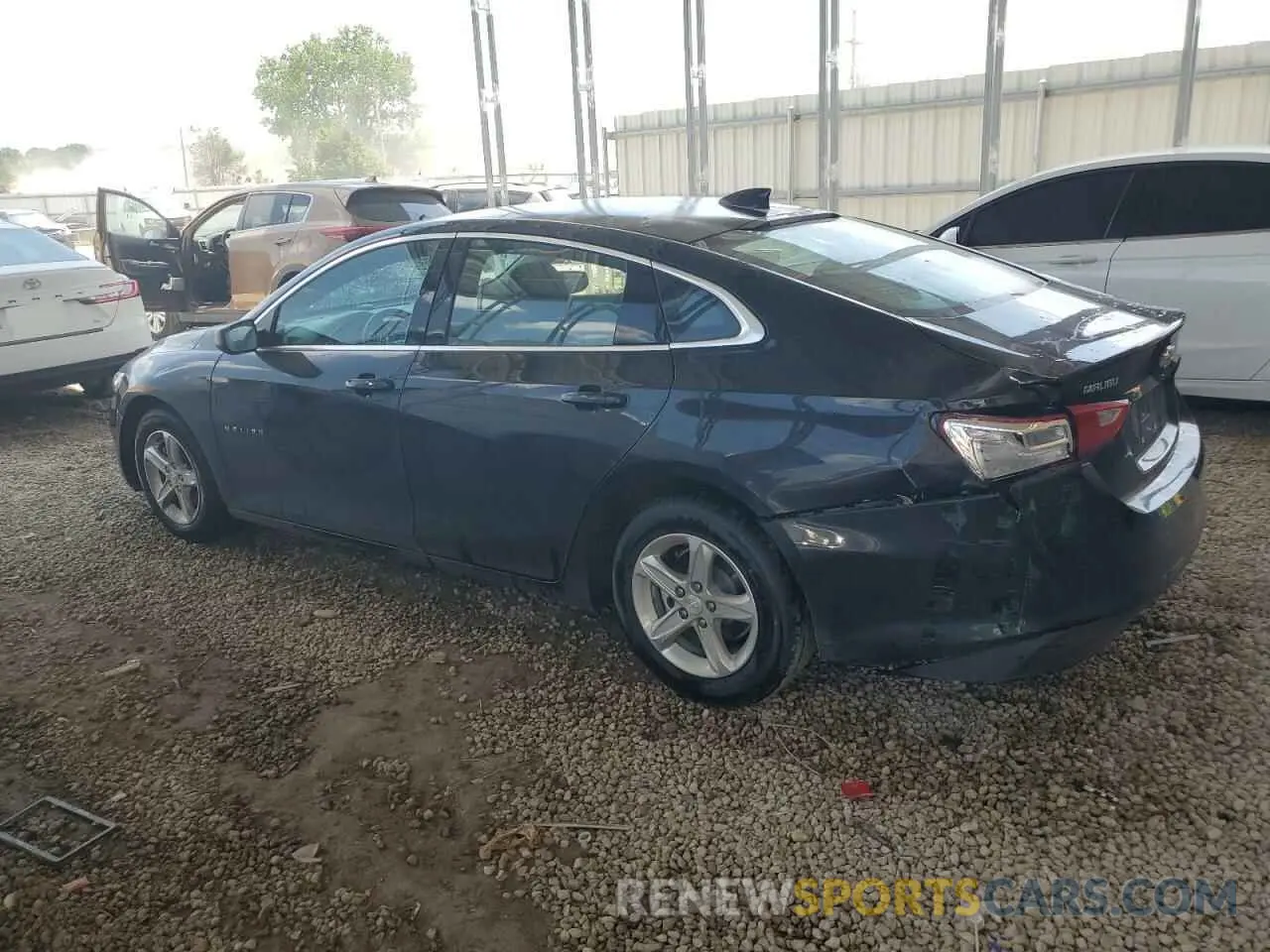 2 fotografías del automóvil dañado 1G1ZD5ST0PF177051 CHEVROLET MALIBU 2023