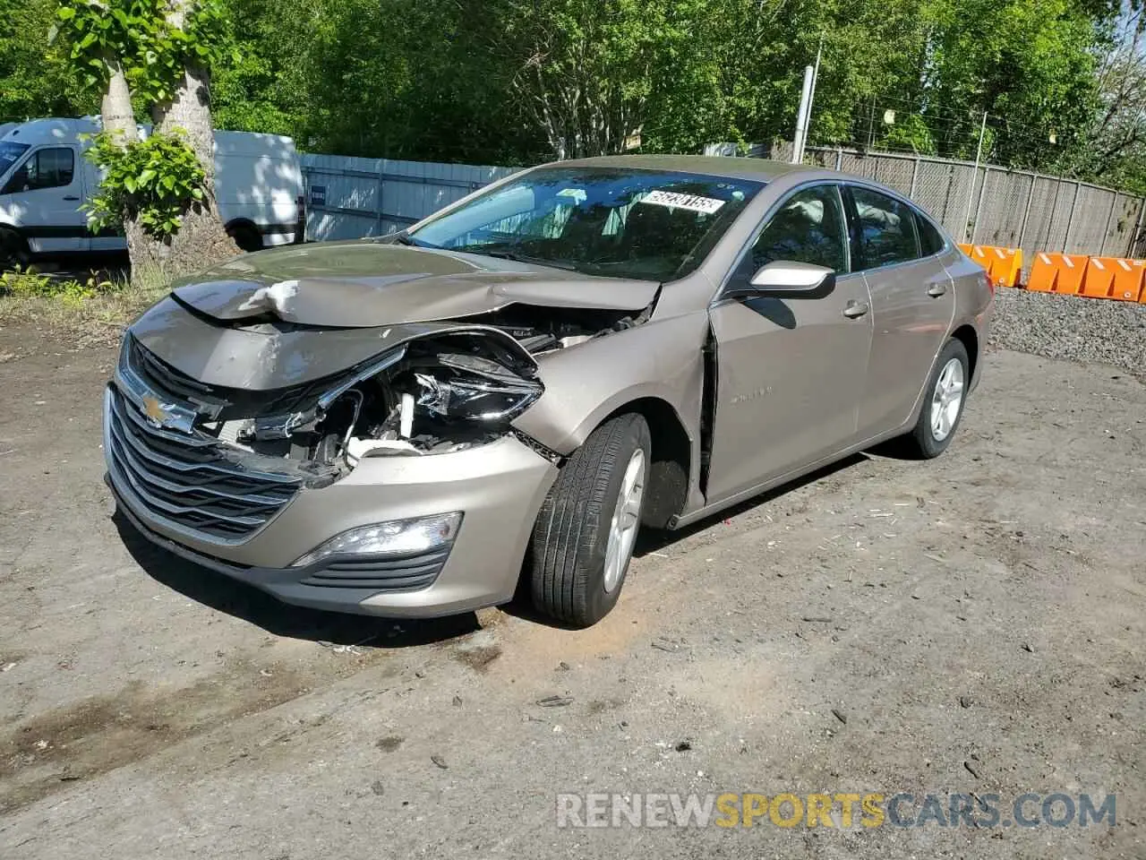 1 fotografías del automóvil dañado 1G1ZD5ST0PF190009 CHEVROLET MALIBU 2023