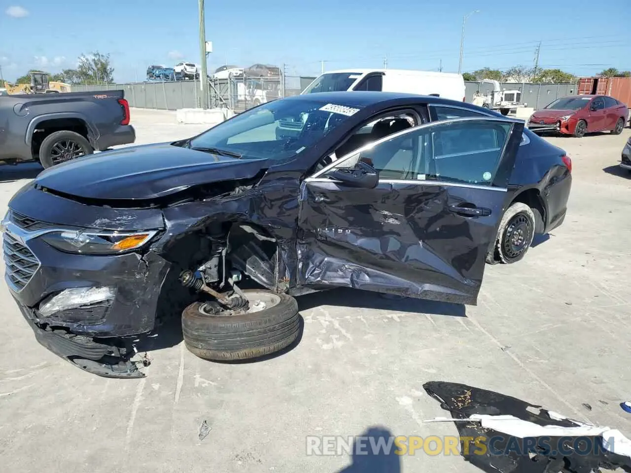 1 fotografías del automóvil dañado 1G1ZD5ST0PF238060 CHEVROLET MALIBU 2023