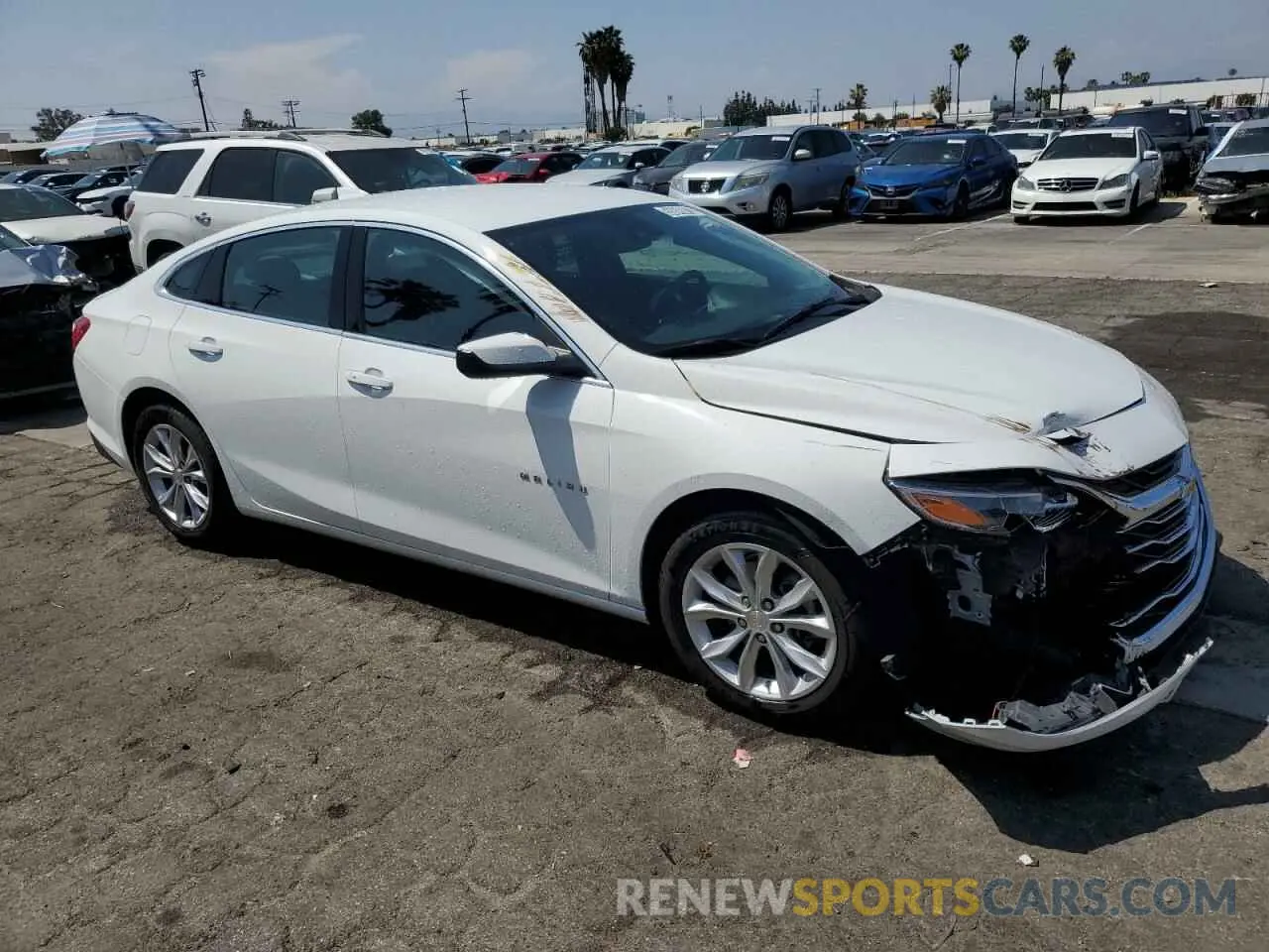 4 fotografías del automóvil dañado 1G1ZD5ST1PF137299 CHEVROLET MALIBU 2023