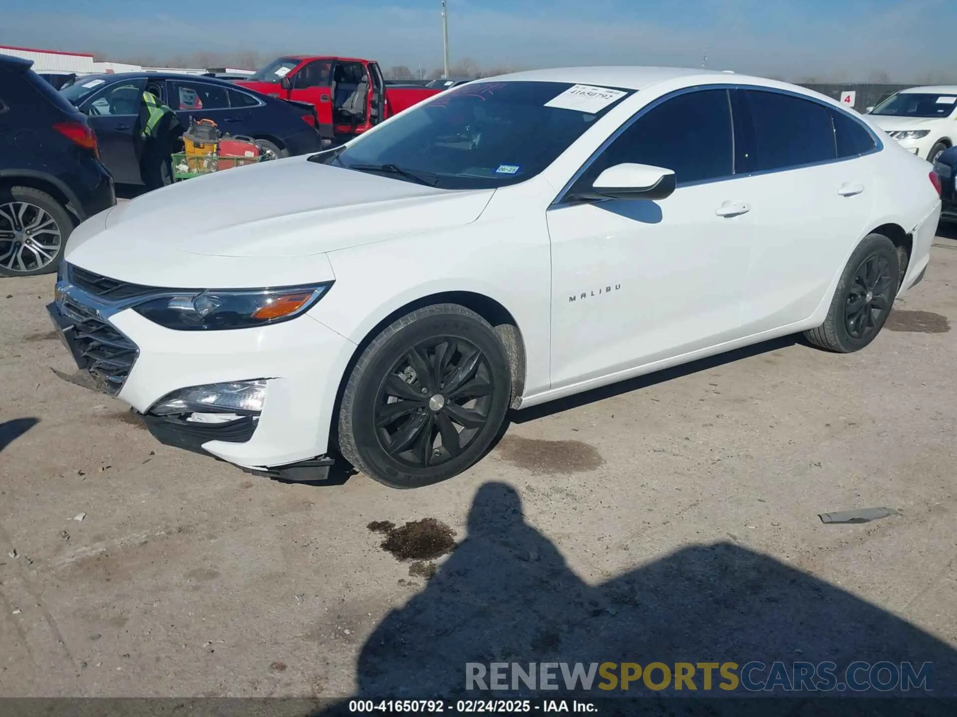 2 fotografías del automóvil dañado 1G1ZD5ST1PF149050 CHEVROLET MALIBU 2023