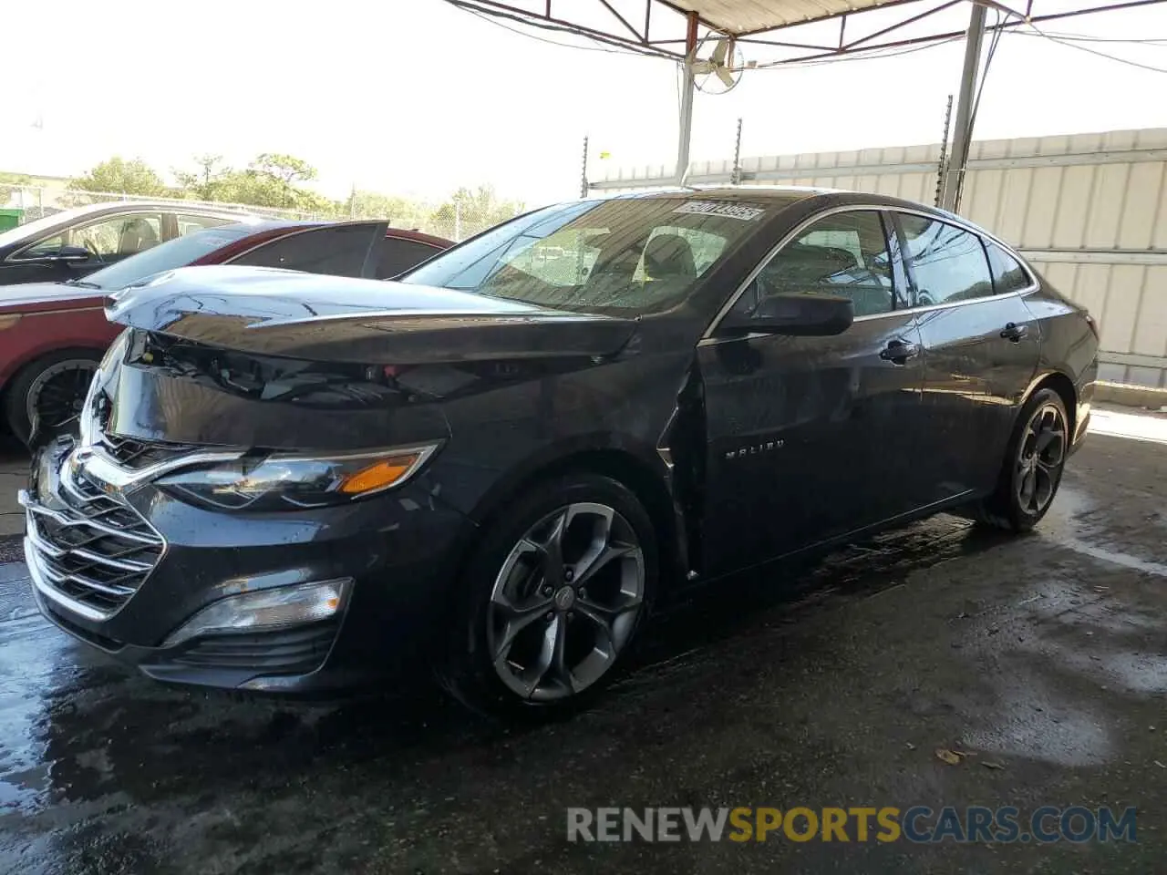1 fotografías del automóvil dañado 1G1ZD5ST1PF162445 CHEVROLET MALIBU 2023