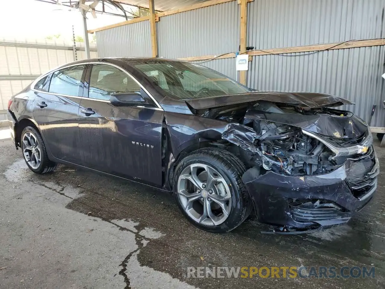 4 fotografías del automóvil dañado 1G1ZD5ST1PF162445 CHEVROLET MALIBU 2023