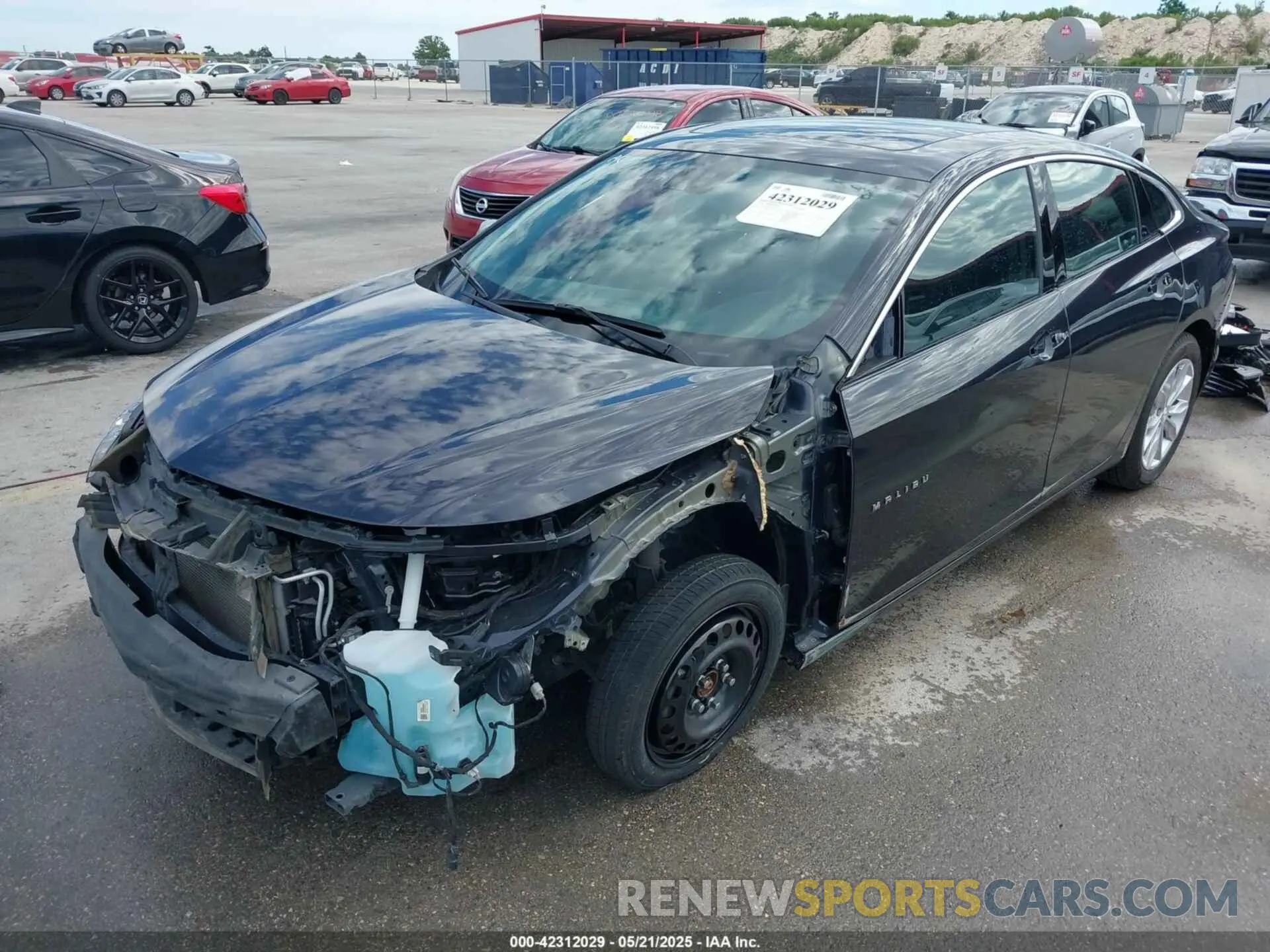 2 fotografías del automóvil dañado 1G1ZD5ST1PF166155 CHEVROLET MALIBU 2023