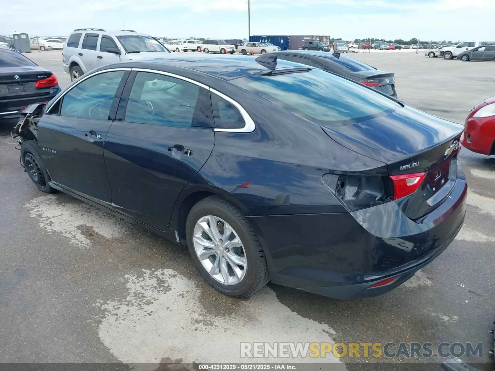 3 fotografías del automóvil dañado 1G1ZD5ST1PF166155 CHEVROLET MALIBU 2023