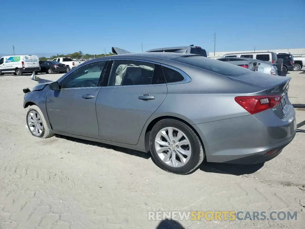 2 fotografías del automóvil dañado 1G1ZD5ST1PF167919 CHEVROLET MALIBU 2023