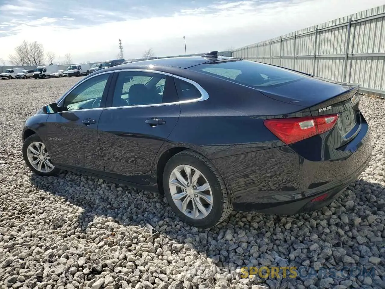 2 fotografías del automóvil dañado 1G1ZD5ST1PF170996 CHEVROLET MALIBU 2023