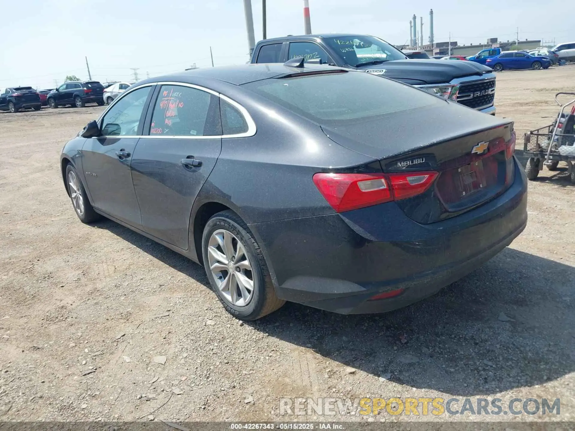 3 fotografías del automóvil dañado 1G1ZD5ST1PF179813 CHEVROLET MALIBU 2023