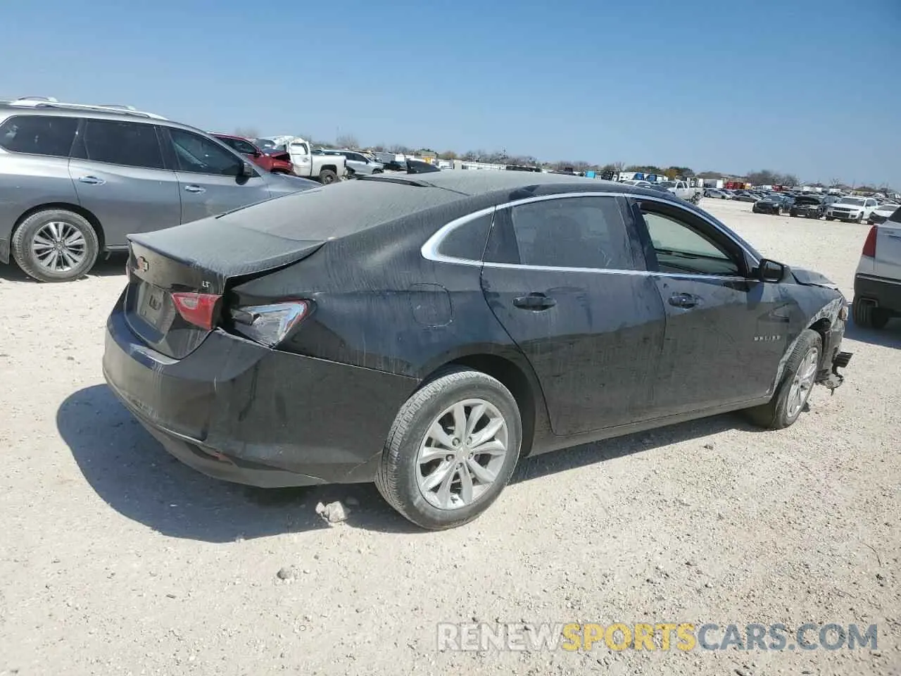 3 fotografías del automóvil dañado 1G1ZD5ST1PF191315 CHEVROLET MALIBU 2023
