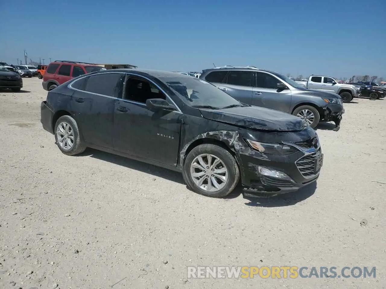4 fotografías del automóvil dañado 1G1ZD5ST1PF191315 CHEVROLET MALIBU 2023