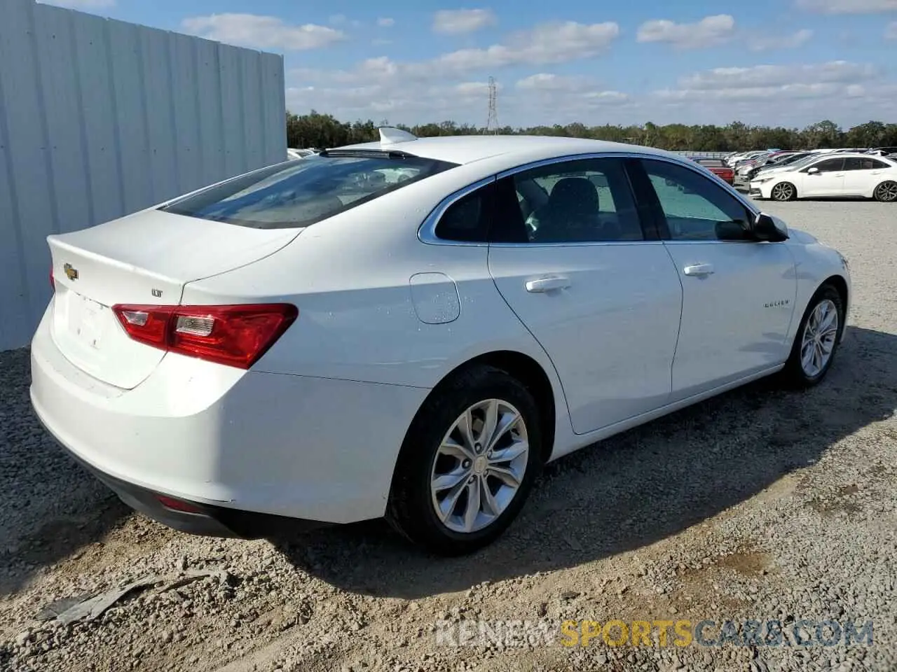 3 fotografías del automóvil dañado 1G1ZD5ST2PF164494 CHEVROLET MALIBU 2023