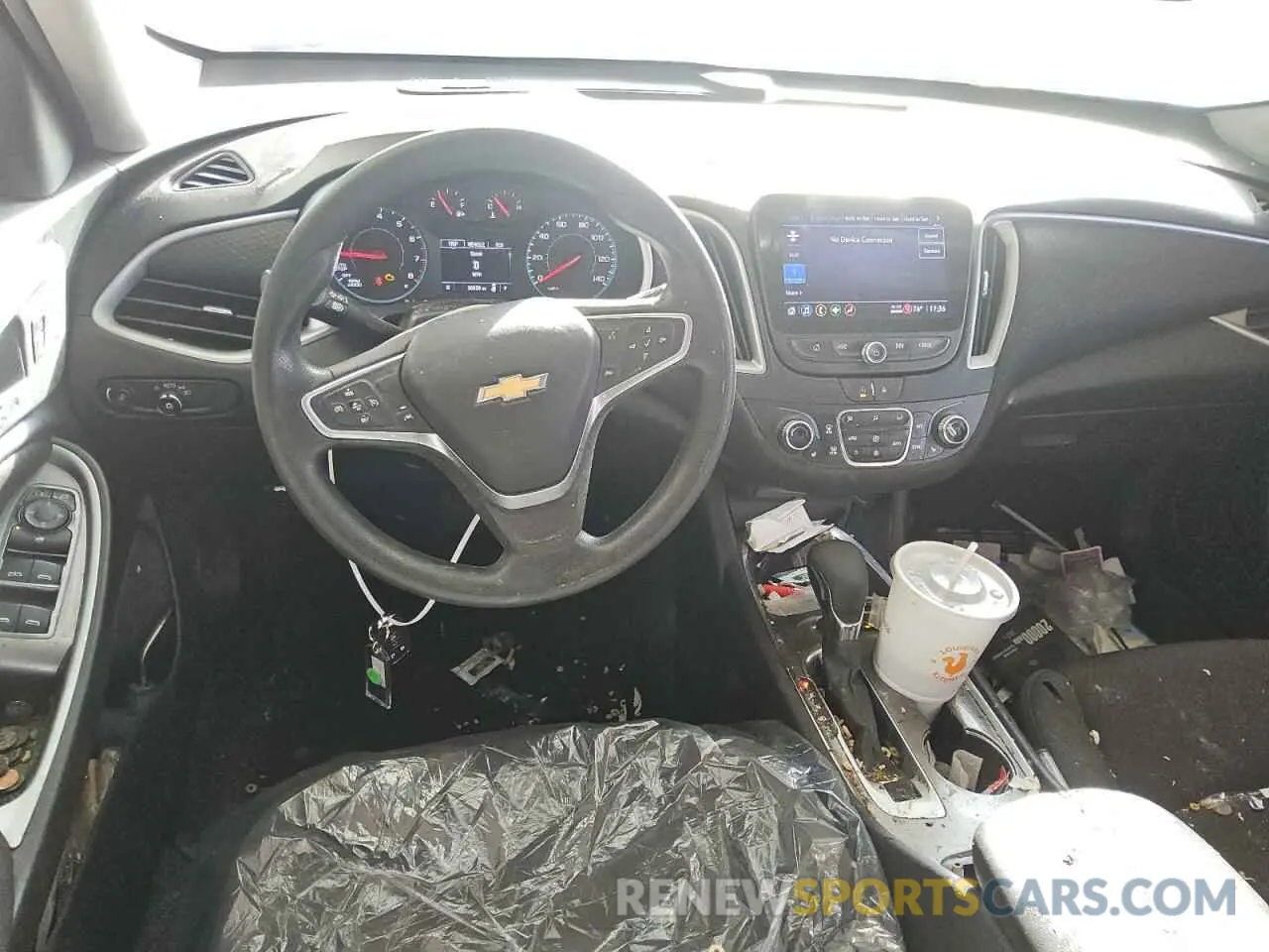 8 fotografías del automóvil dañado 1G1ZD5ST2PF189380 CHEVROLET MALIBU 2023