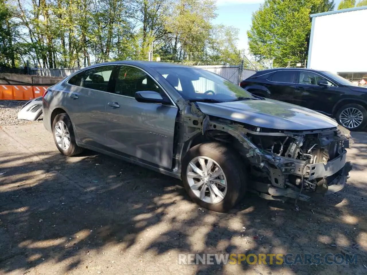 4 fotografías del automóvil dañado 1G1ZD5ST2PF206677 CHEVROLET MALIBU 2023