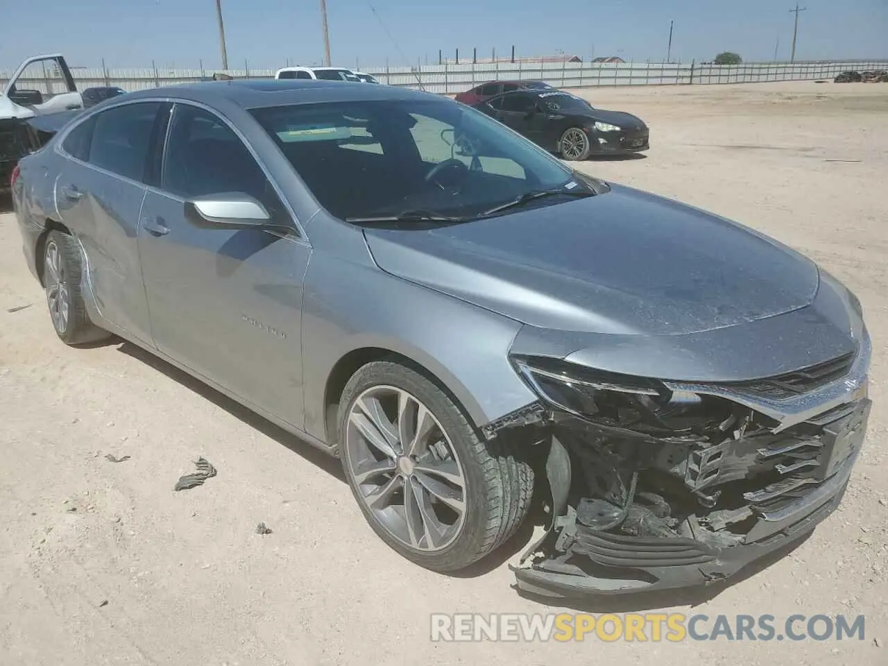 4 fotografías del automóvil dañado 1G1ZD5ST2PF228257 CHEVROLET MALIBU 2023