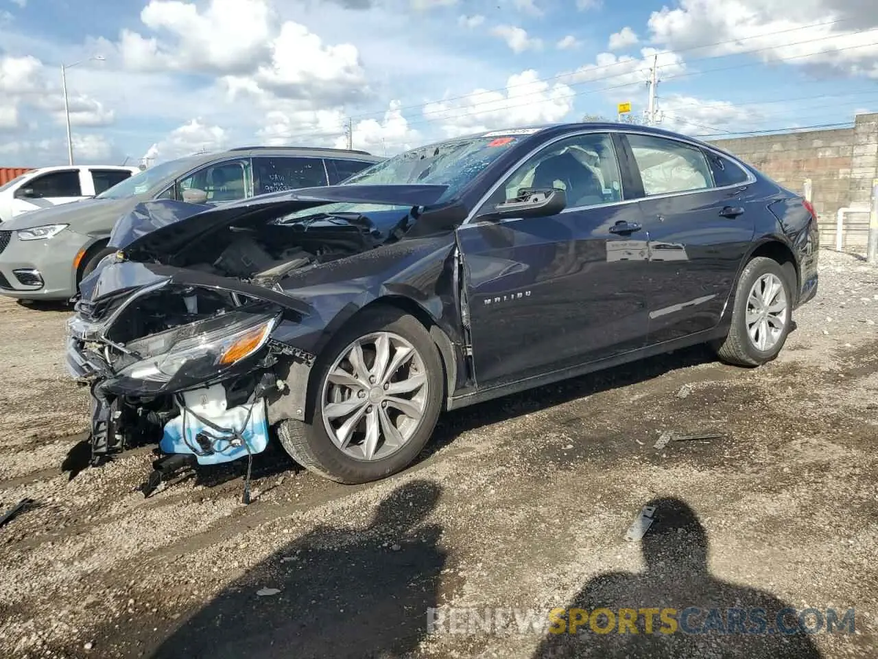 1 fotografías del automóvil dañado 1G1ZD5ST2PF233264 CHEVROLET MALIBU 2023