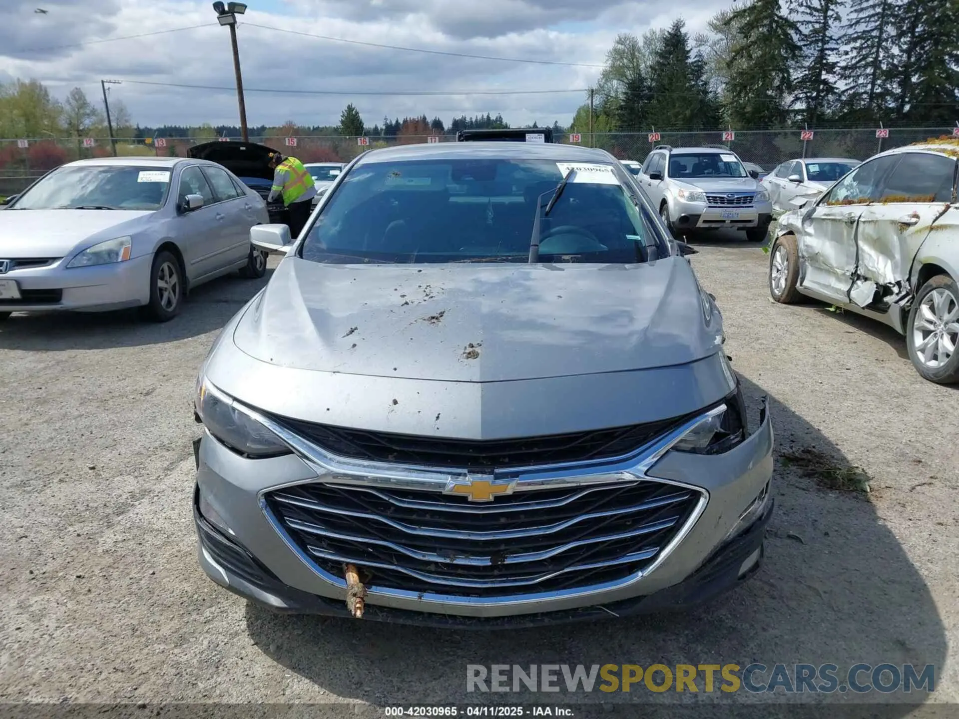 12 fotografías del automóvil dañado 1G1ZD5ST2PF239002 CHEVROLET MALIBU 2023